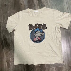 Popeye Cream T-Shirt